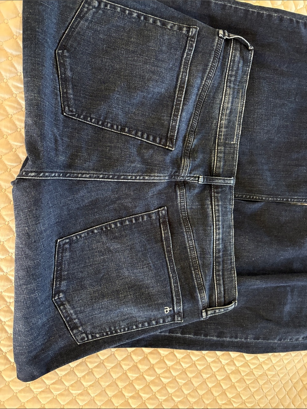 rag & bone Serena Wide-Leg Dark Indigo Jeans 34 - Picture 5 of 7